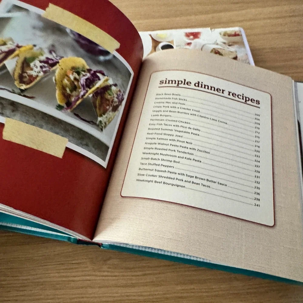 Lisa Leake Cookbook Set 100 Days of Real Food & Fast Fabulous Healthy Recipes